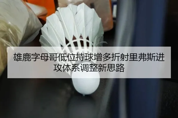雄鹿字母哥低位持球增多折射里弗斯进攻体系调整新思路